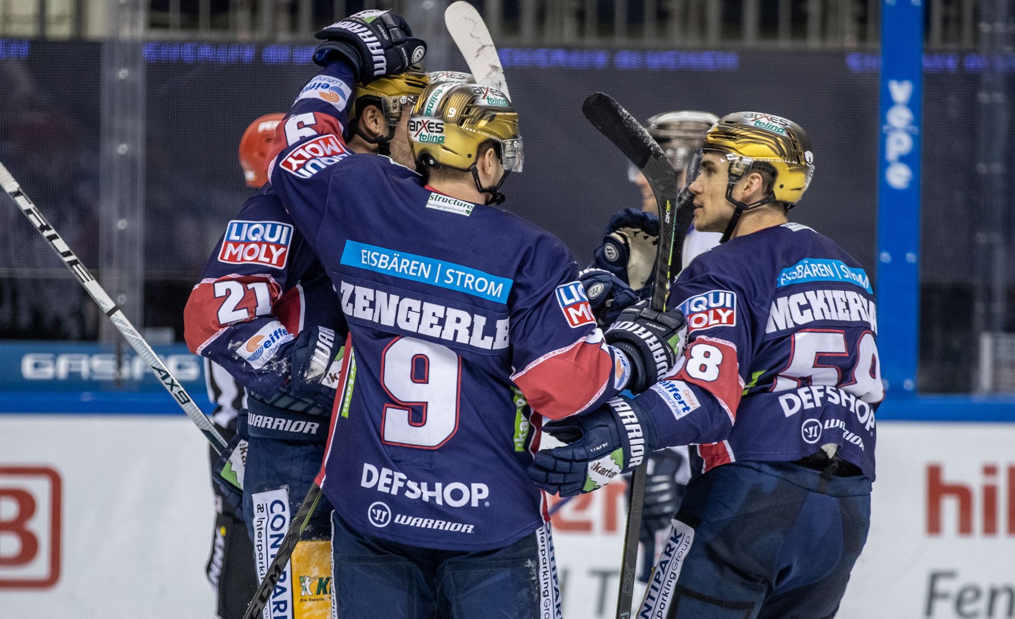 Revanche geglückt: Eisbären feiern Sieg gegen Ingolstadt