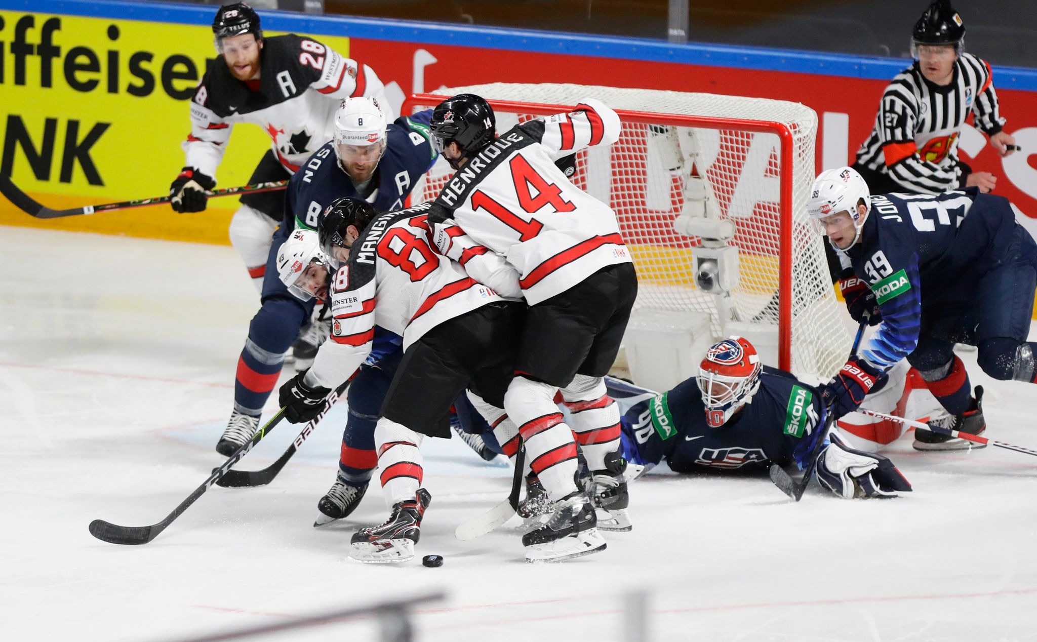 Nach schwacher Vorrunde: Kanada im Finale der Eishockey-WM