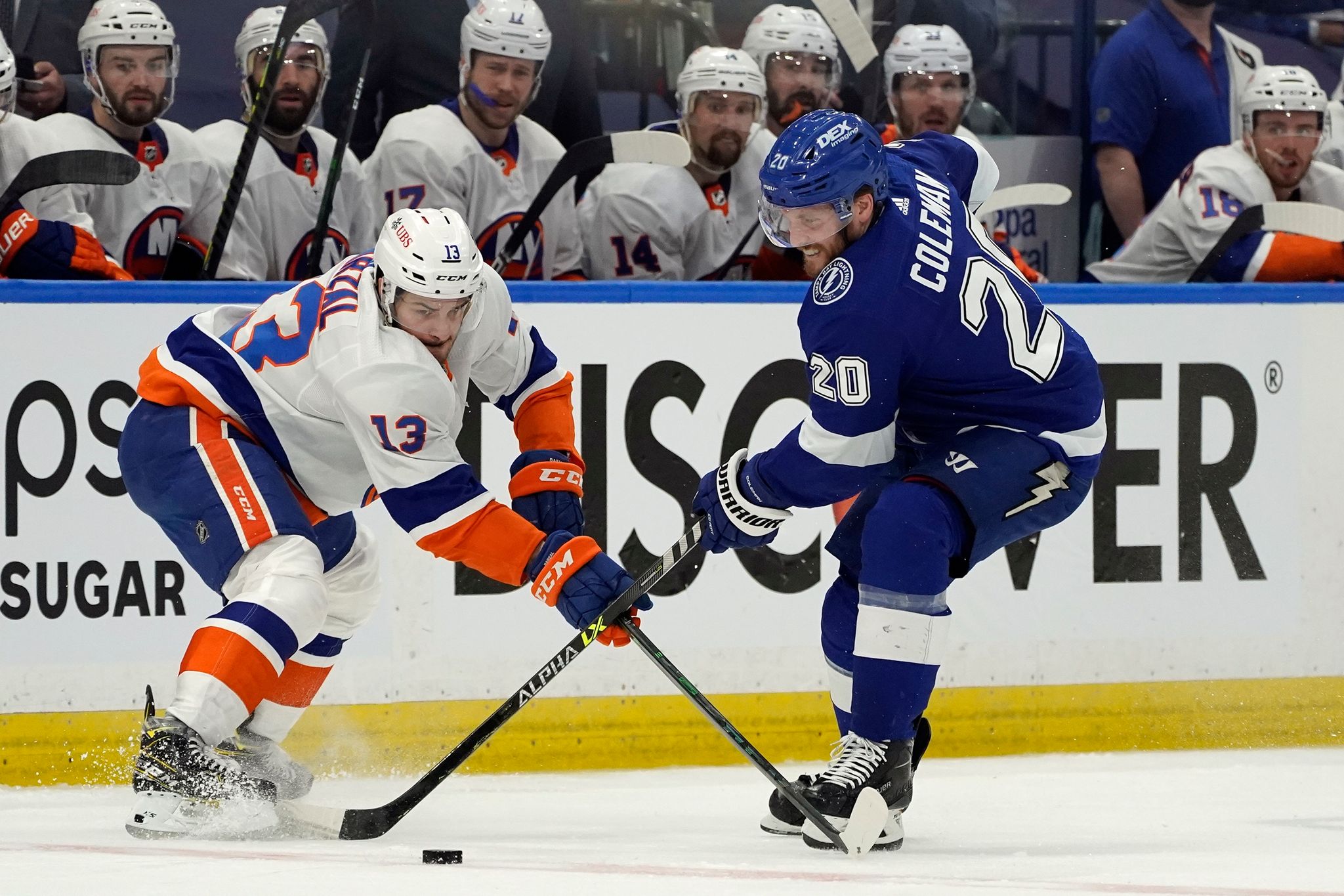 Islanders gewinnen erstes Duell mit Lightning
