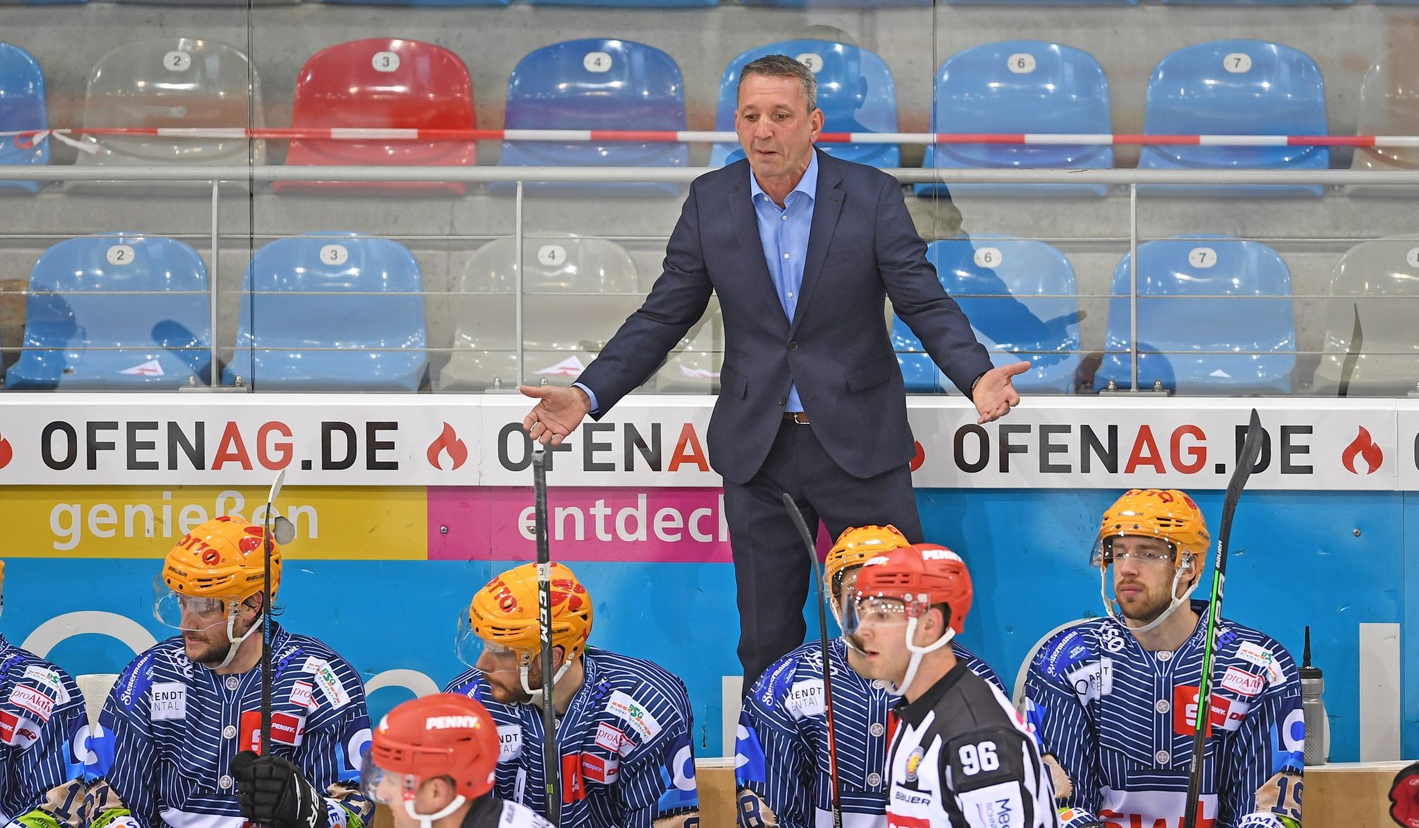Bremerhaven-Trainer kritisiert U23-Regel im Eishockey