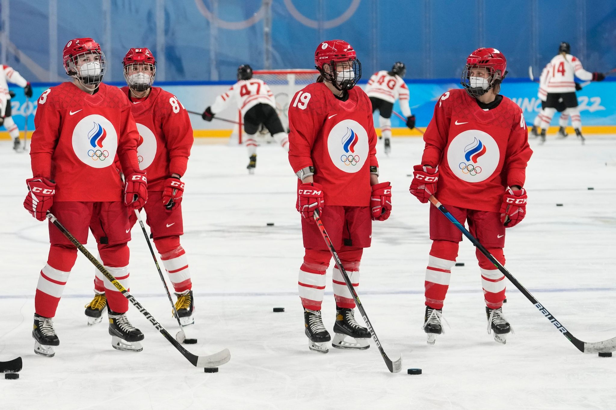 Russlands Eishockey-Frauen im Viertelfinale ausgeschieden