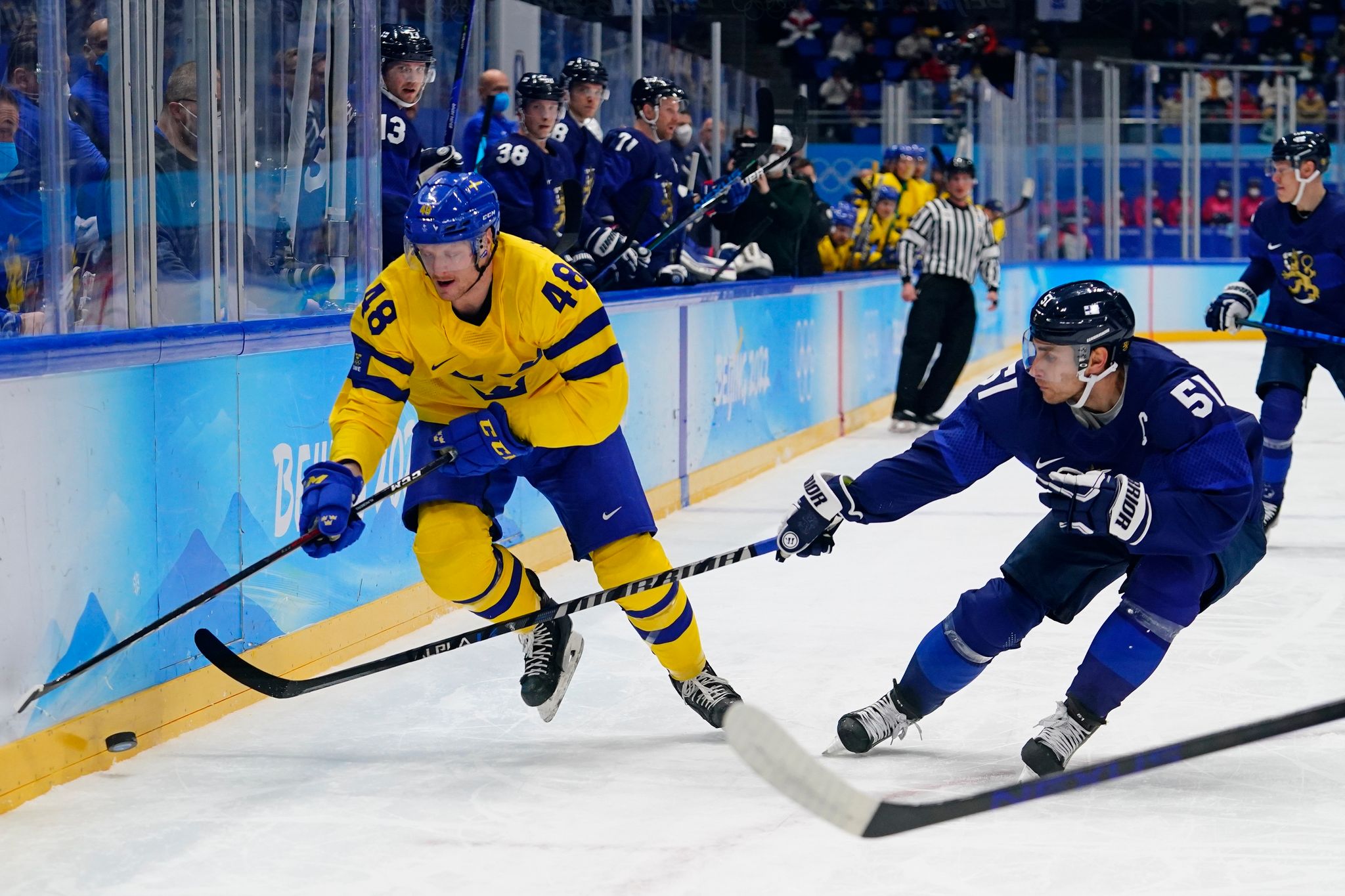 Finnen ringen Schweden nieder – Beide Teams im Viertelfinale