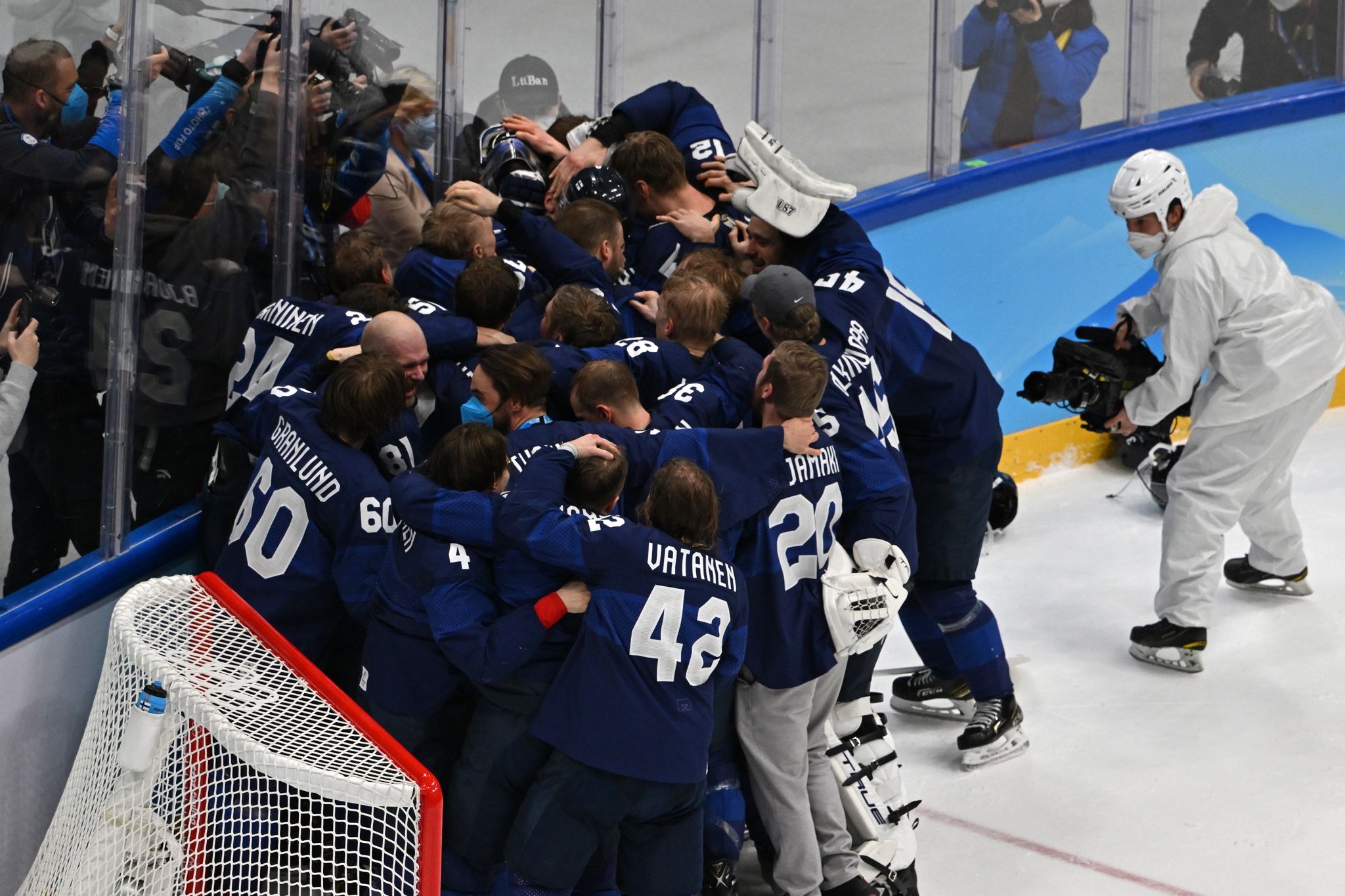 Finnlands erster Eishockey-Olympiasieg