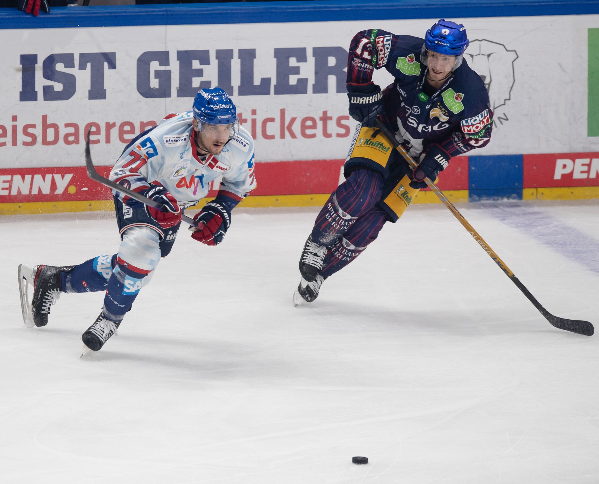 Eisbären Berlin verlieren gegen Mannheim mit 2:3