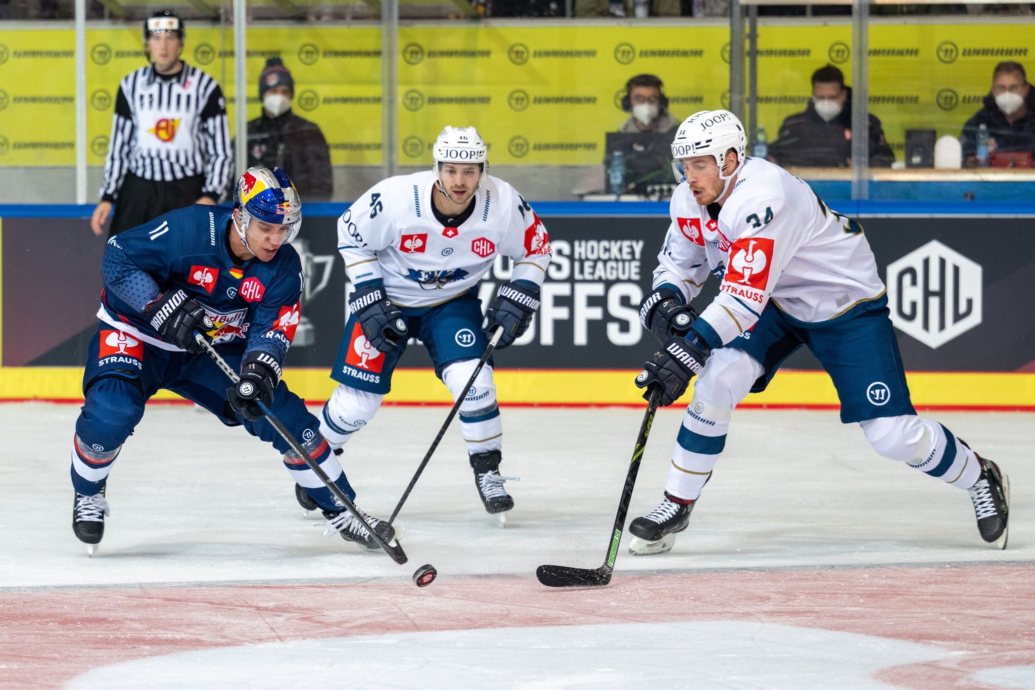 Deutsches Eishockey-Trio vor Aus in der Champions League