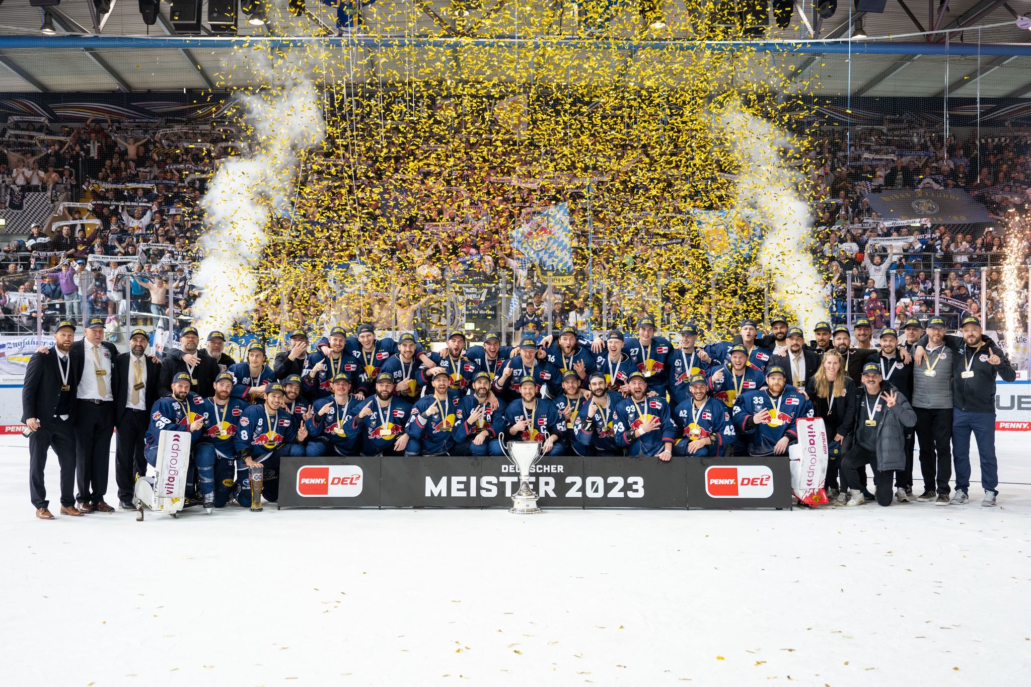 EHC München feiert Meister-Comeback: «Ein harter Job»