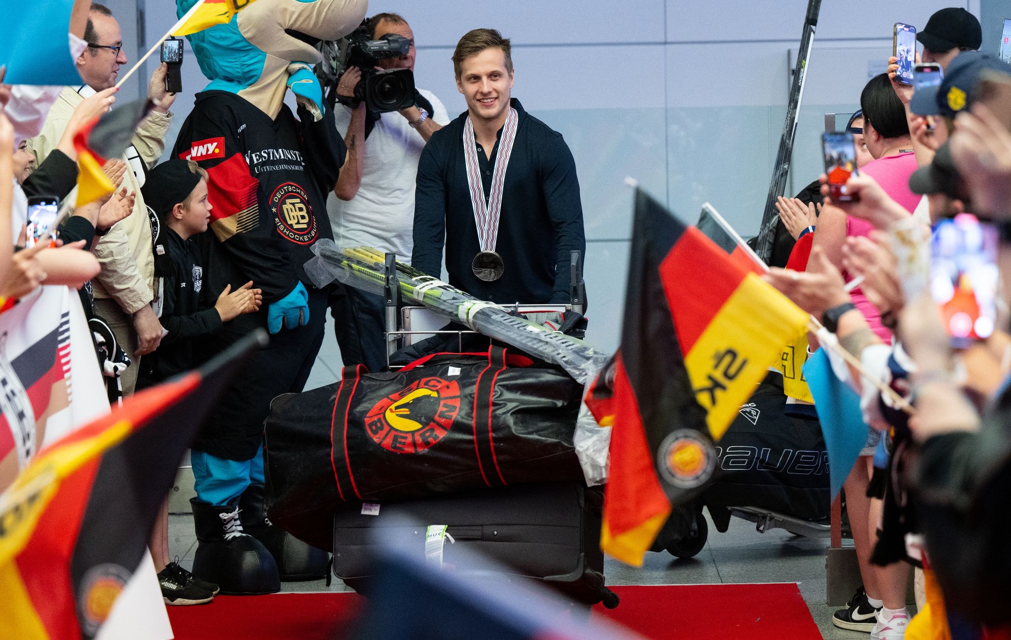 Vize-Weltmeister begeistert in Deutschland empfangen