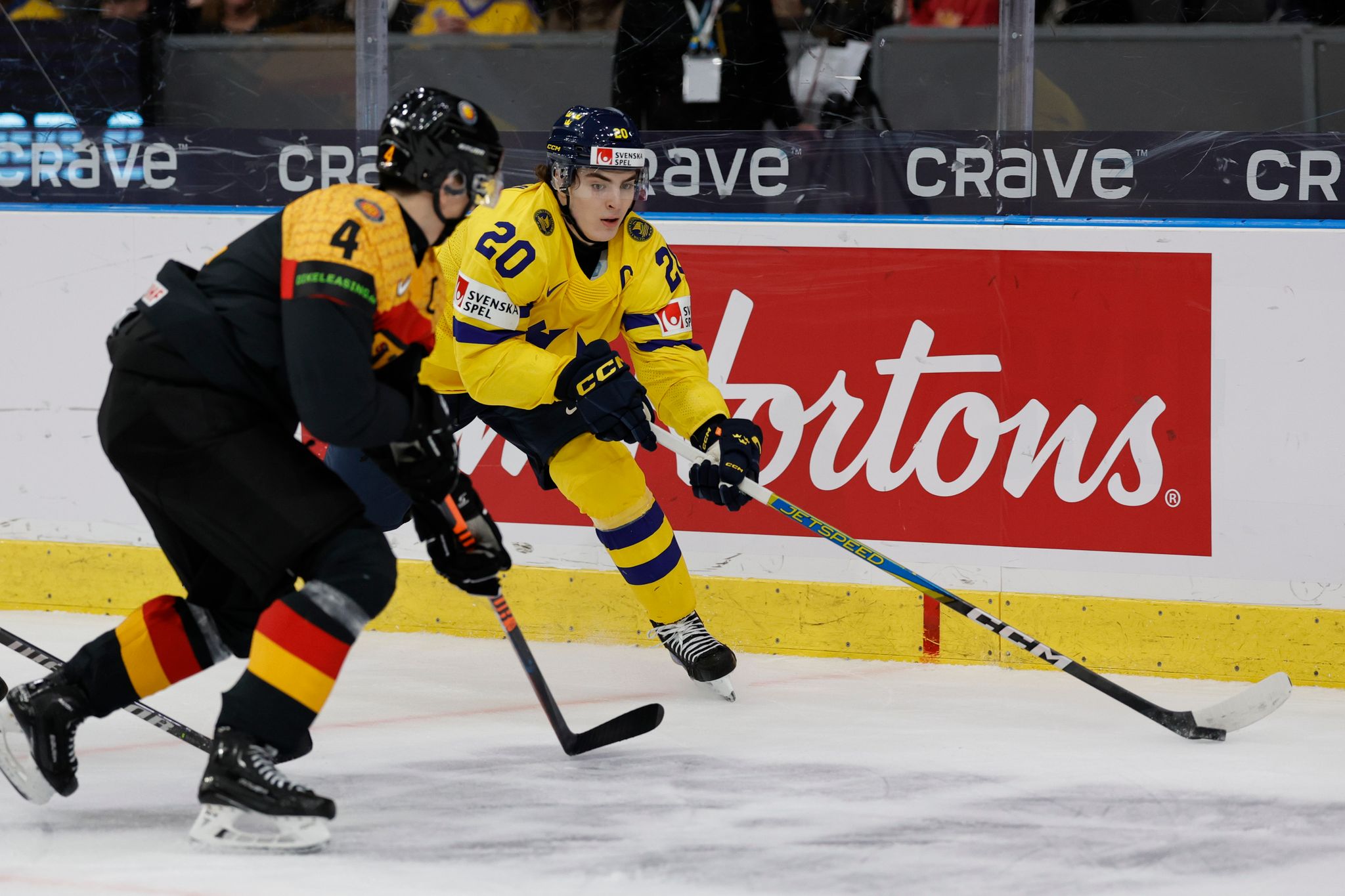 Deutsches U20-Team verliert bei WM gegen Schweden