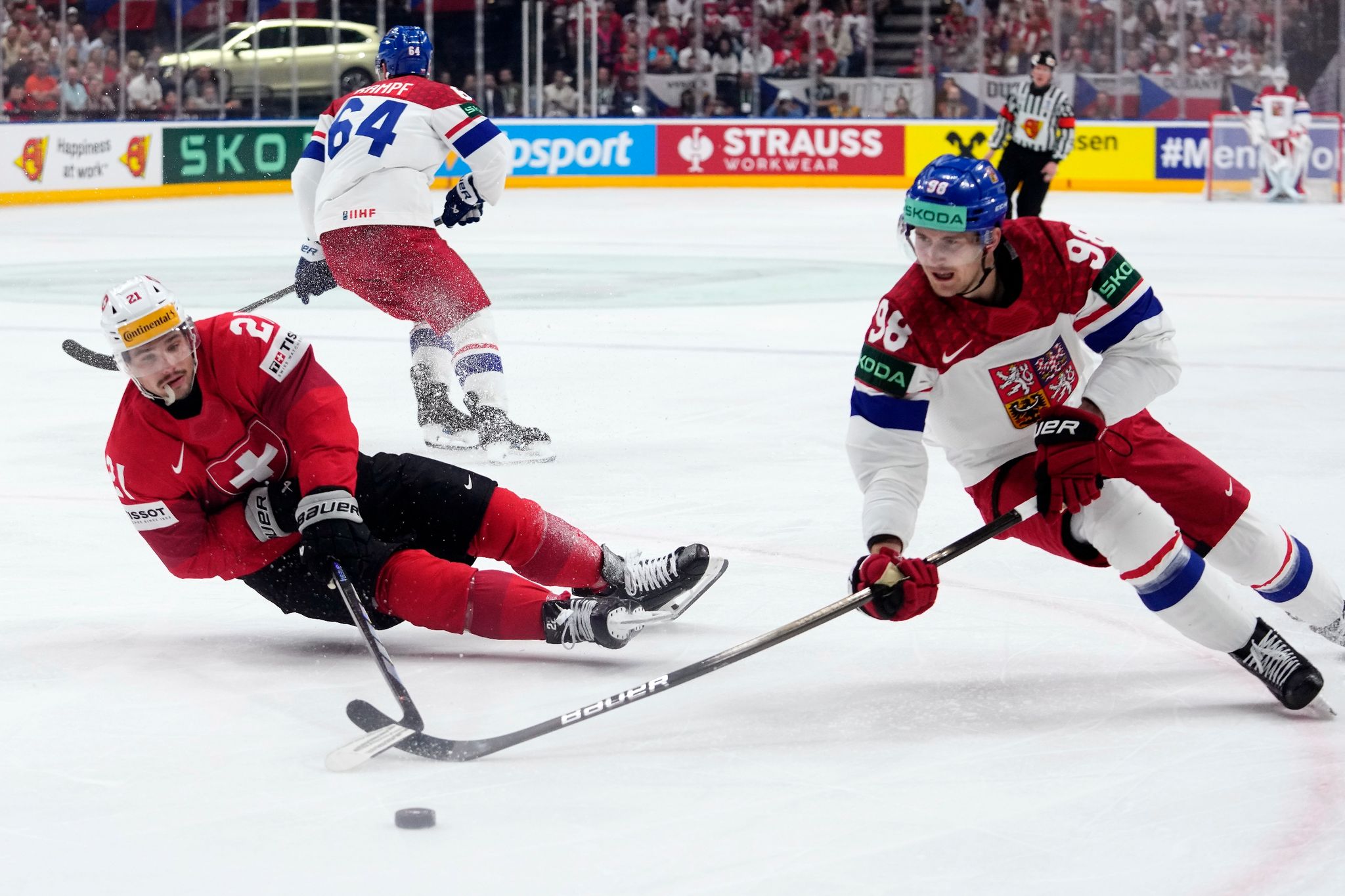 Tschechien nach 2:0 gegen Schweiz Weltmeister