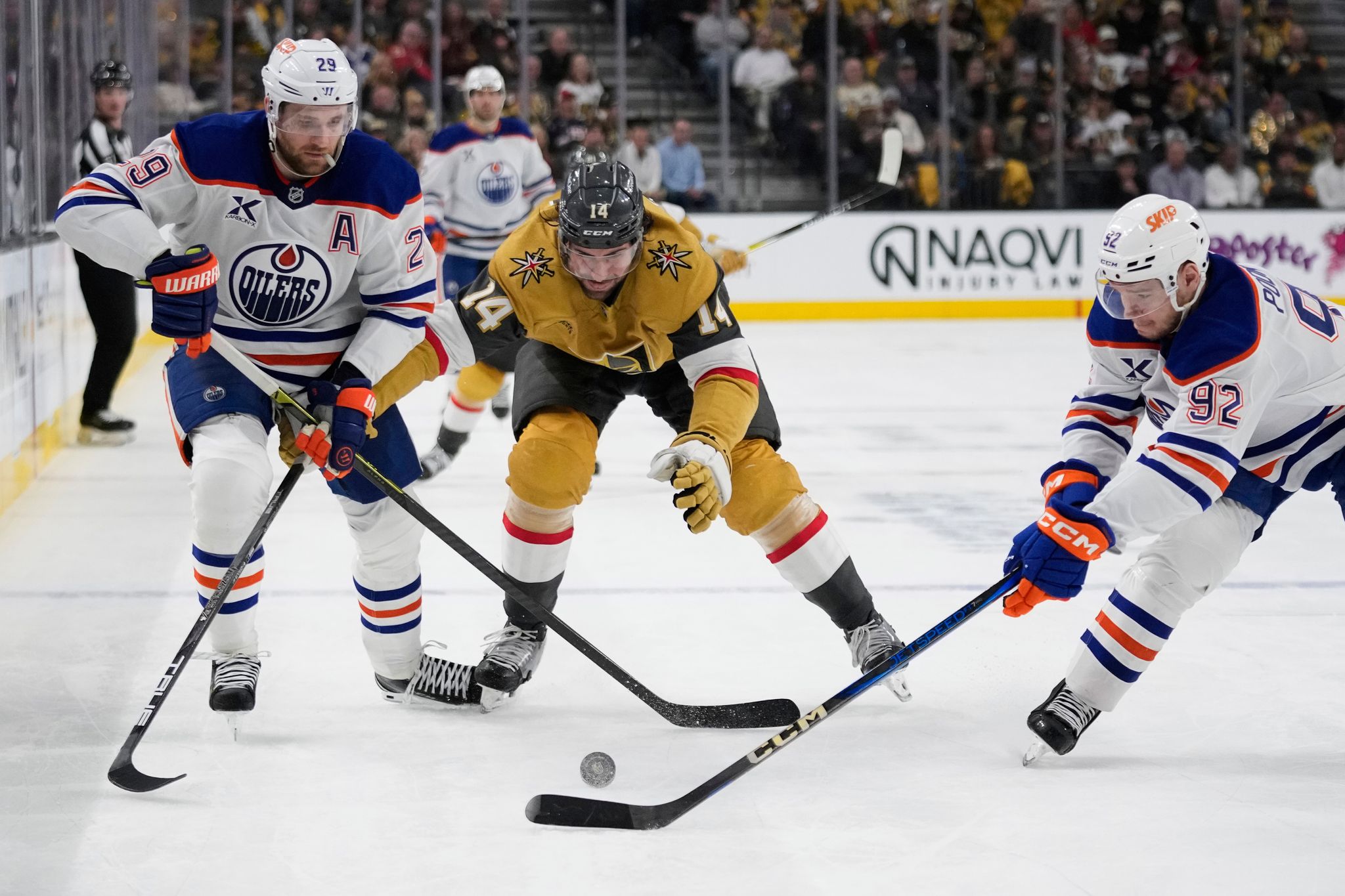 Draisaitl trifft bei Oilers-Sieg gegen Las Vegas