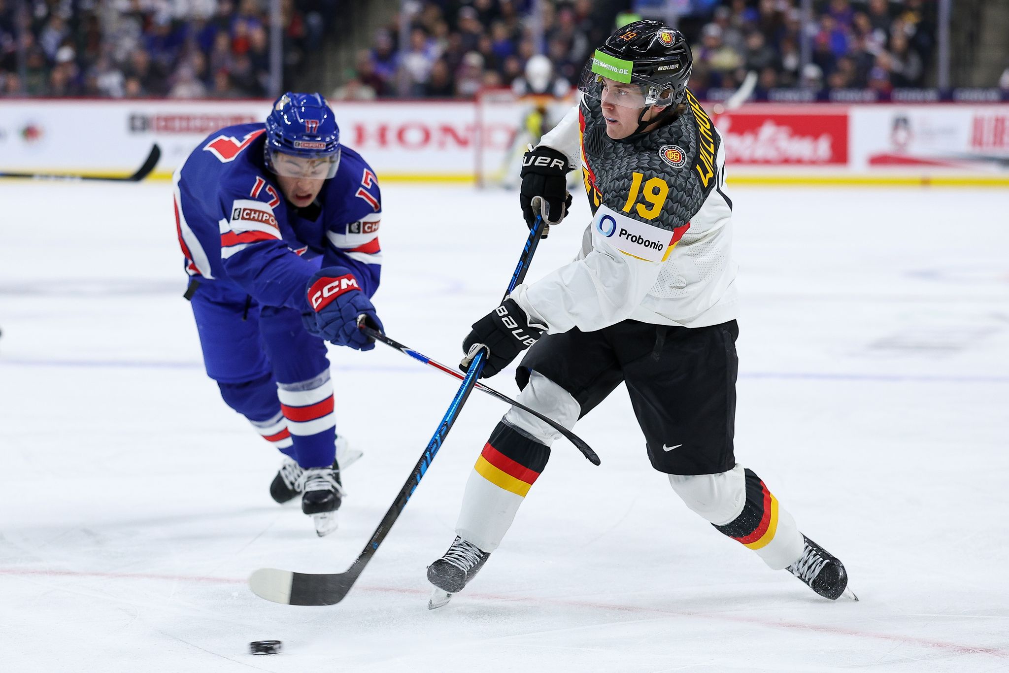 3:6-Niederlage für Eishockey-Junioren zum WM-Start