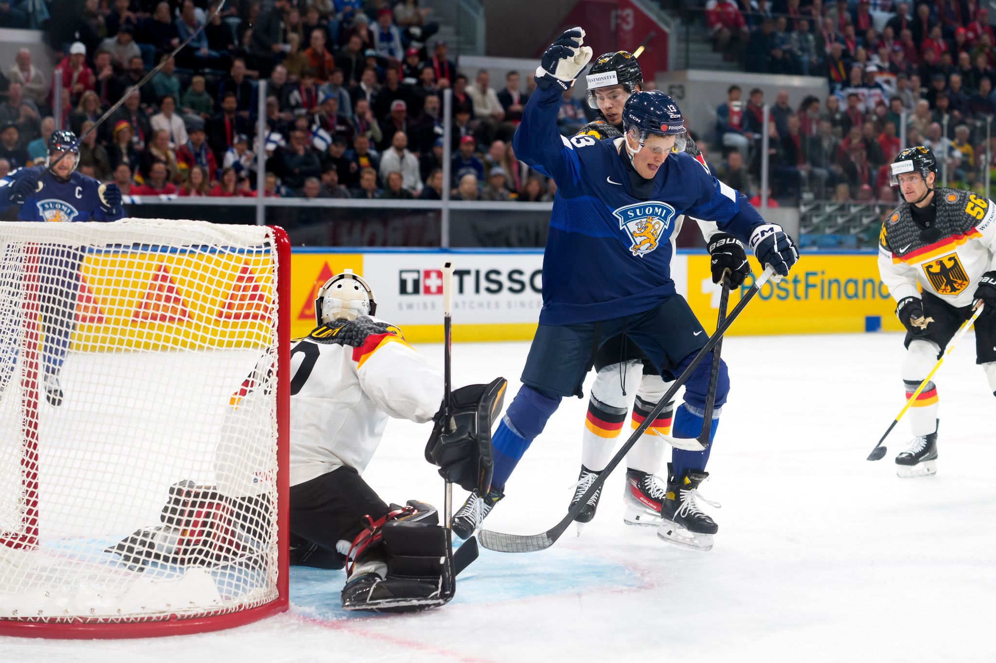 Eishockey-Team verliert WM-Auftakt gegen Finnland